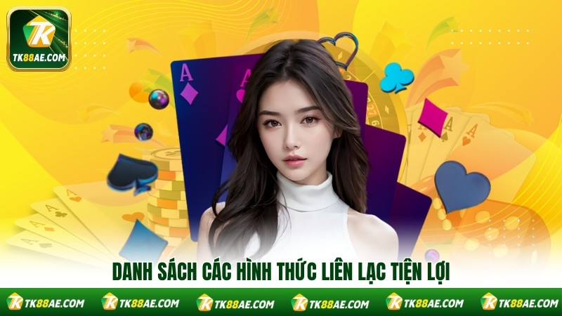 Danh sách các hình thức liên lạc tiện lợi Danh sách các hình thức liên lạc tiện lợi